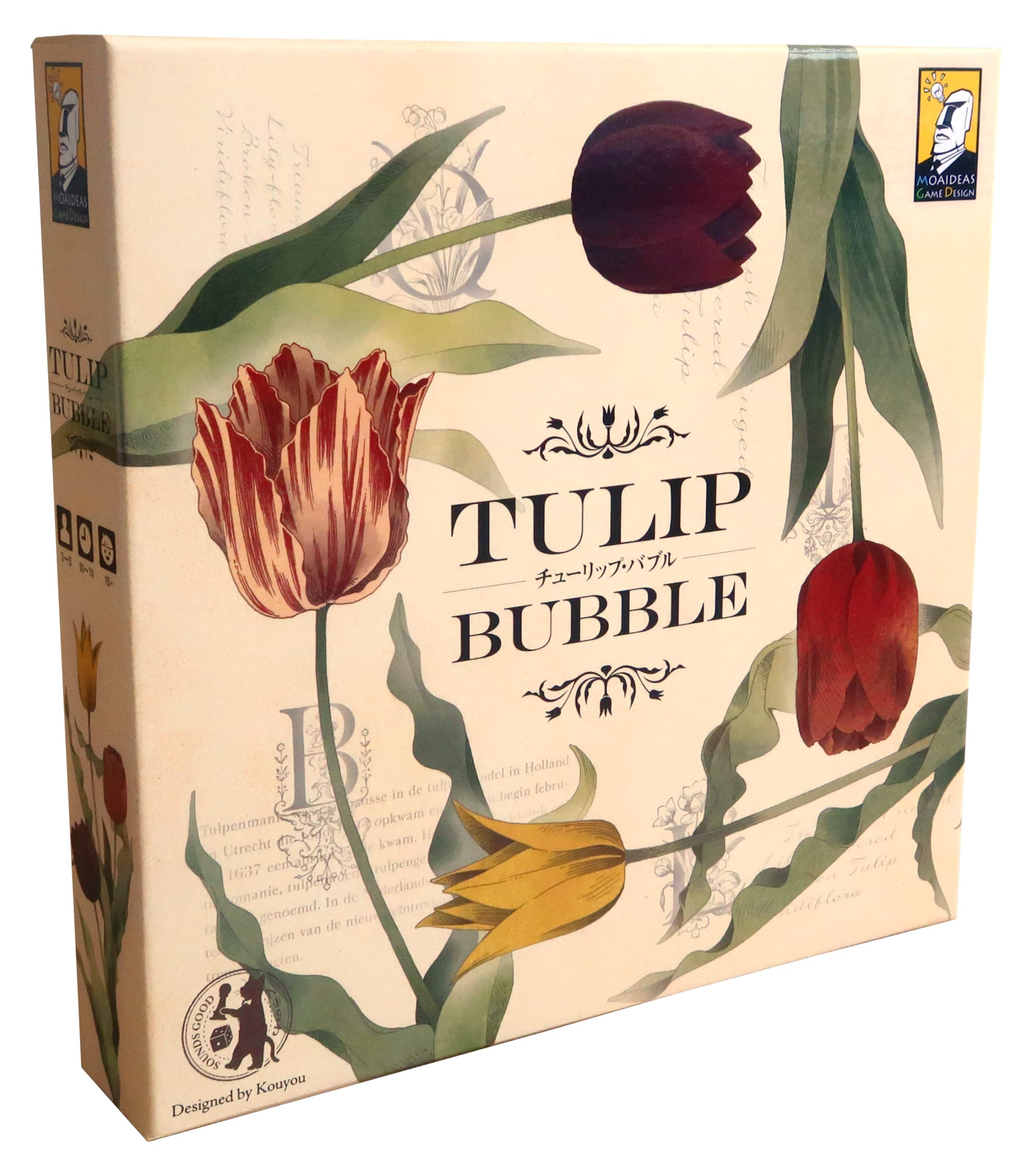 

Tulip Bubble Tulip Bubble Японская версия Moaideas Game Design Настольная игра