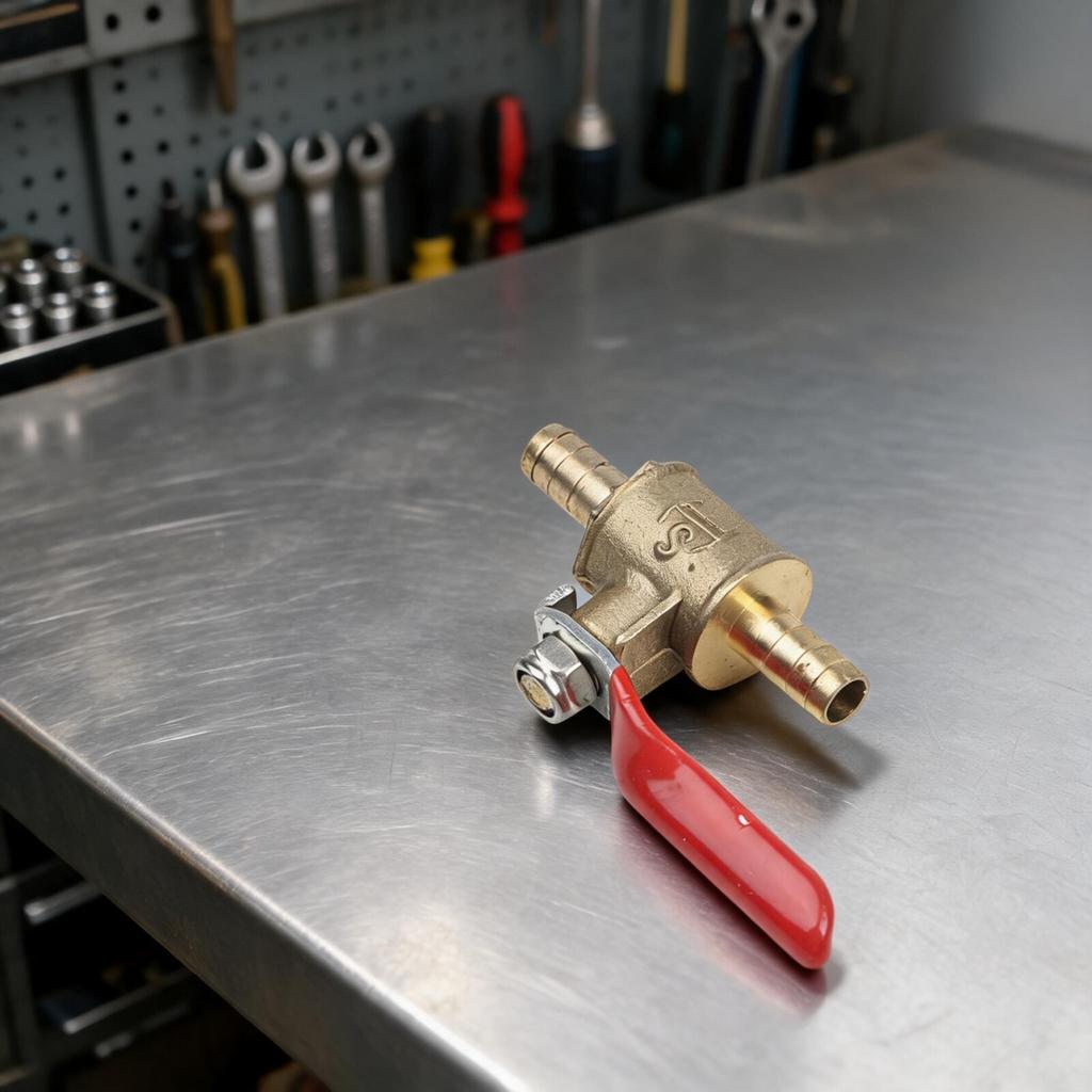 Ball Valve 6/8/10/12mm 6/8/10/12mm Ball Valve High Quality Hose Barb Brass