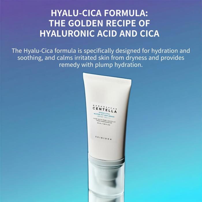 Skin1004 Madagascar Centella Hyalu-Cica Water-Fit Sun Serum SPF 50+ PA++++ 50ml