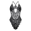 Transparent Lingerie For Women Super  Erotic Underwear Sex Pajamas Crotchless Pornographic Lace Teddies Bodysuit Sexy Outfit