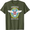 Serbian Army Air Force Serbia Flag Armed Forces Military TShirt Short Sleeve Casual  Cotton Shirt