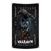 90X150Cm Norse Mythology Flag Mjolnir Yggdrasil World Tree Tapestry Polyester Digital Printing Banner Garage Wall Art Decoration