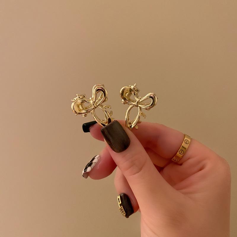 Metall-Haarspangen für Damen: Sommerpony, Stirn, kleine Spangen & einfache Schleifenhaarnadeln