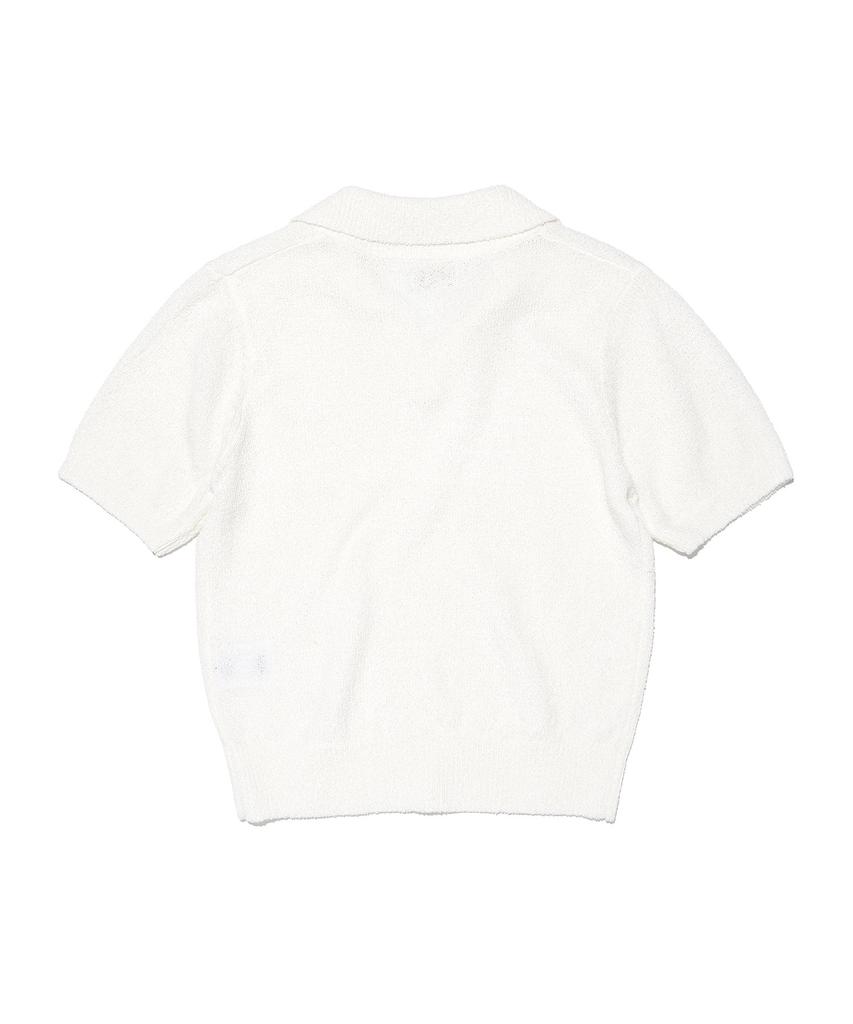LEE Women'S Open Collar Knit Ivory