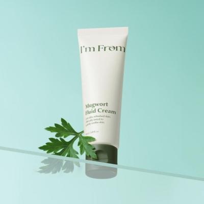 I’m From Mugwort Fluid Cream 50ml Lightweight Soothing Moisturizer for Sensitive Skin