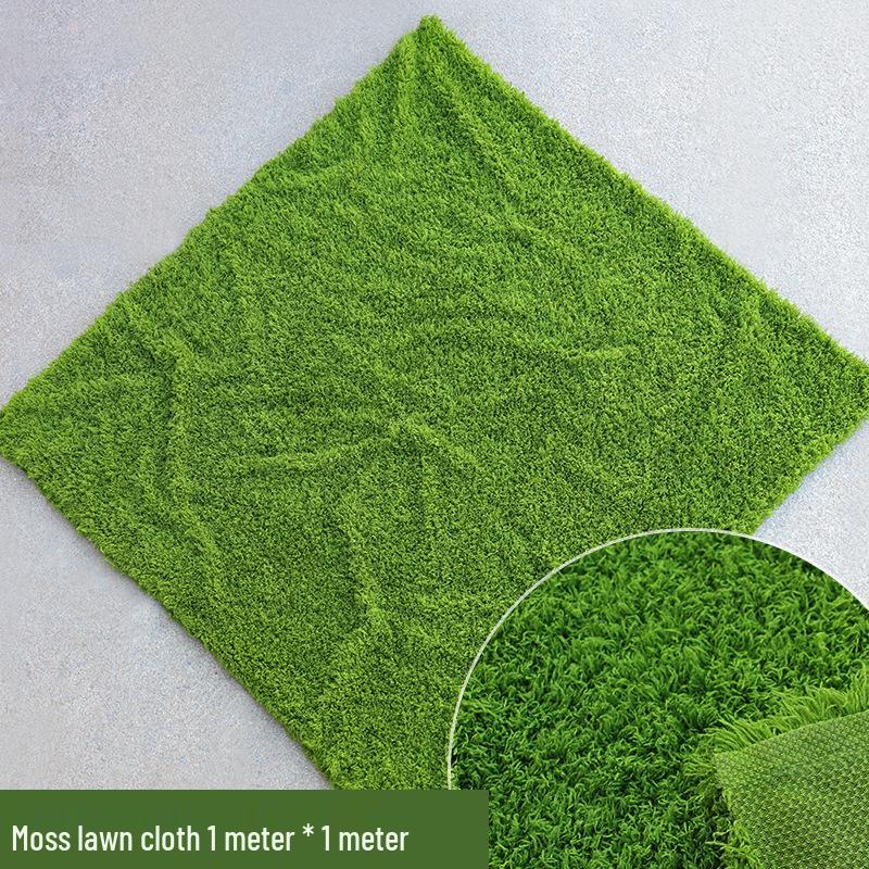 Bionic Artificial Moss Micro Landscape Ornaments for Bonsai and Paving
