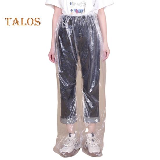 

Водонепроницаемые штаны от дождя, брюки с эластичным поясом для мужчин и женщин, длина 130 см/107 см, многоразовые брюки для зимних видов спорта, походные брюки для малышей белый