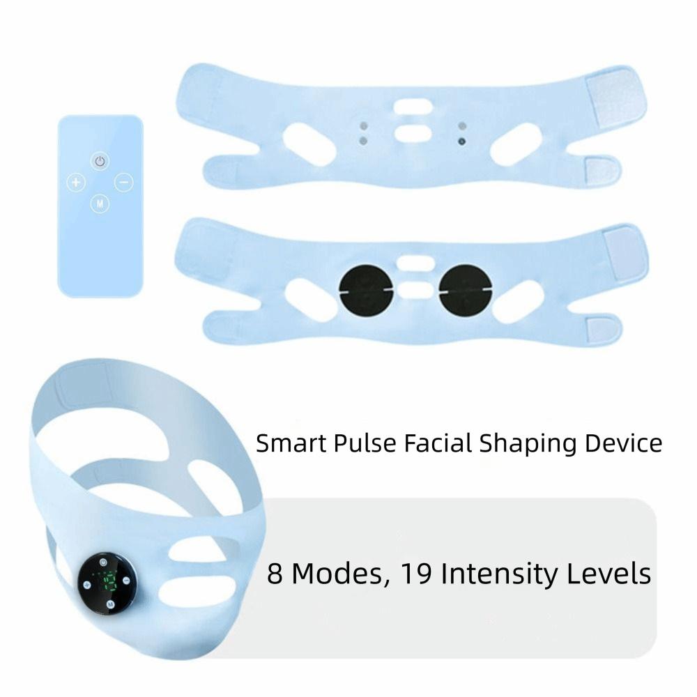 EMS Microcurrent V Face Lifting Bandage Thin Face Facial Contouring Device Anti-Wrinkle