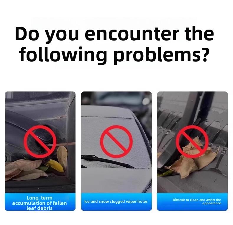 Car Windshield Wiper Arm Hole Protection Cover Silicone Dust Covers Universal Fits All Vehicle Models for Automobile Accessories