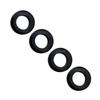4Pcs Fuel Injector Lower Seal Insulator Gasket Kit For Dodge Mitsubishi MD087060