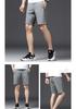 Men's Summer Cotton Knit Bermuda Shorts: Teen Sports Pants with Elastic Waistband for Beach & Casual Wear