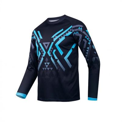 Mens Long Sleeve Cycling Jersey Mountain Bike Downhill Endurance Racing Breathable Quick Dry Sport Top