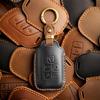 [Jaguar/Land Rover] Car Key Cover Keychain Cowhide Handmade Suitable for Old F-PACE/CFL/XEL