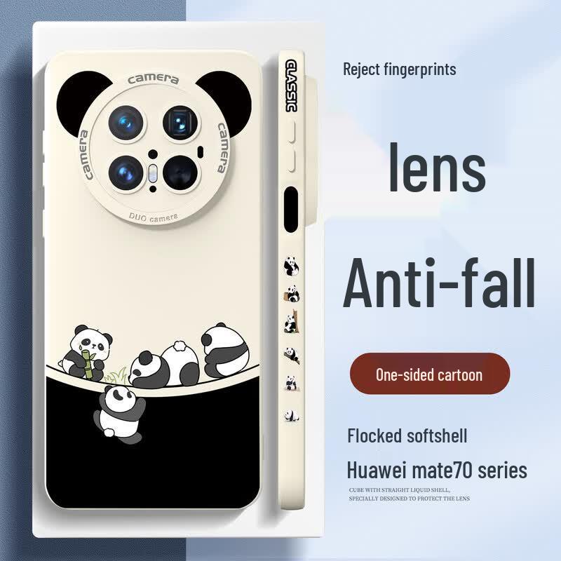 Huawei Mate70 Pro/Pro+ Panda Painted Phone Case Huawei Mate70 Pro/Pro+