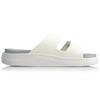 Li Ning Clap Comfortable EVA Quiet Slide Slippers Men's Standard White AGAQ001-4