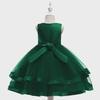 2024 Beaded Princess Tutu Dress for Girls - Flower Girl Wedding Attire