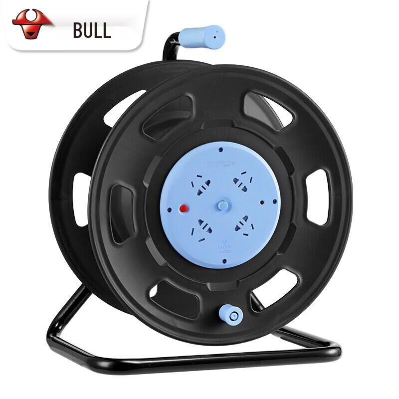 BULL GN-806DN Cable Reel Power Strip Unit CN Plug (adapter Included)