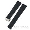 20mm 22mm High Quality Natural Rubber Watchband for TAG Heuer Aquaracer 300 WAY201A WBP5110 Diving Watch Strap Silicone Bracelet
