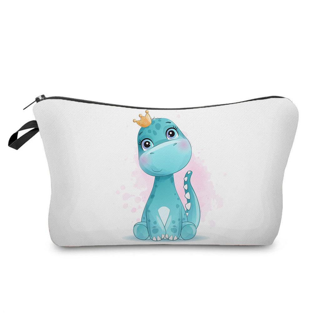 Women Animal Print Cosmetic Bag Toiletries Organize Travel Storage Case 6763