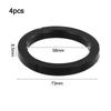 Coffee Brewing 73x58x8.5mm E61 Silicone Gasket Essential Kitchen Coffee Tool Silicone Brewing Head Wide Temperature Range