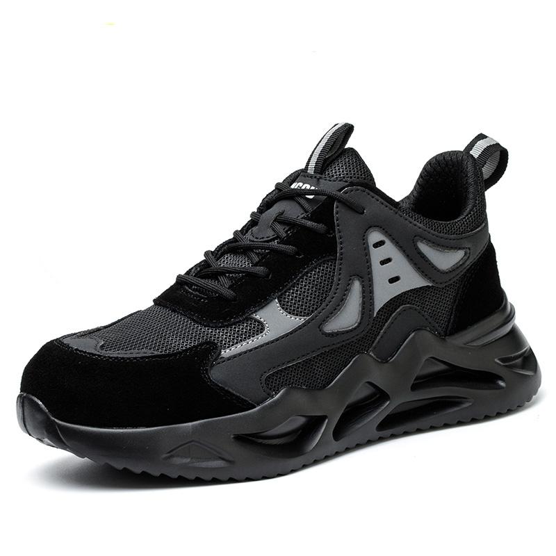 Men Work Safety Shoes Women Lightweight Anti-smash Anti-puncture Work Sneakers Indestructible Protective Safety Boots