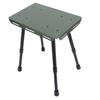 Camping Stool Folding Aluminum Alloy Oxford Cloth Lightweight 330.7lb Load Bearing Height   with Storage Bag Fishing Stool for Outdoor