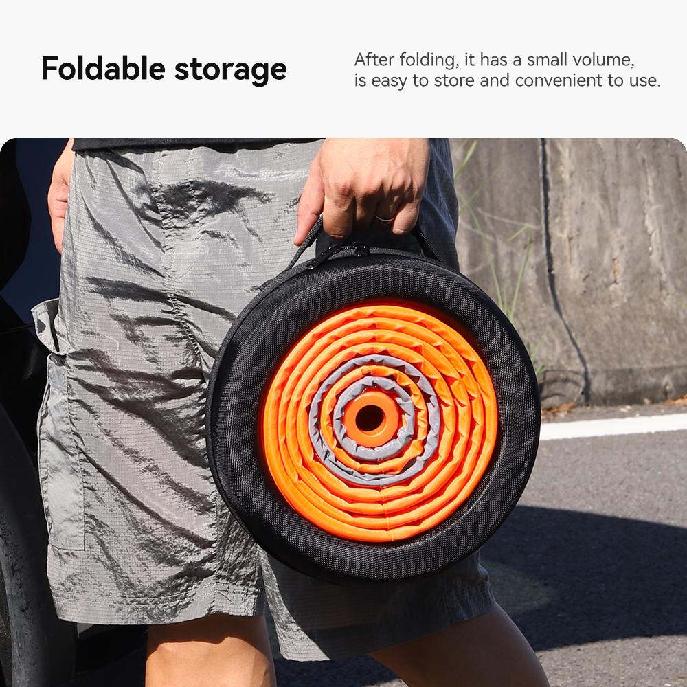 YZ Foldable Traffic Reflective Safety Cone with Lifting Jack Multi For Tesla all Model 3/Y/YL 2019-2026 Purpose Car Accessories