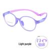 Danyang 9022ET Kids' Retro Round Myopia Glasses - Ultra-light Silicone TR Frame