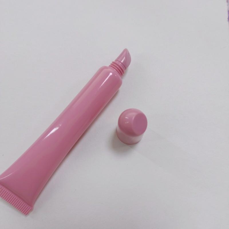 

1 шт. Пустая 10 мл тюбик с дозатором мягкий шланг образец флакон крем для глаз блеск для губ масло для губ бальзам косметический контейнер упаковка розовый