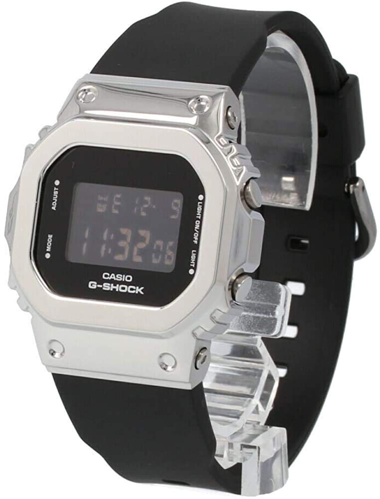 Casio Digital Metal Outdoor G-Shock Men's Watch, Sports, Black/Silver, GM-S5600-1 [Used]