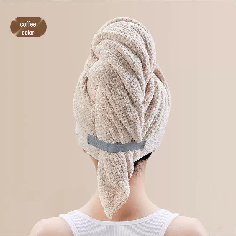 Quick-Drying Absorbent Hair Towel Cap for Women - Extra Large