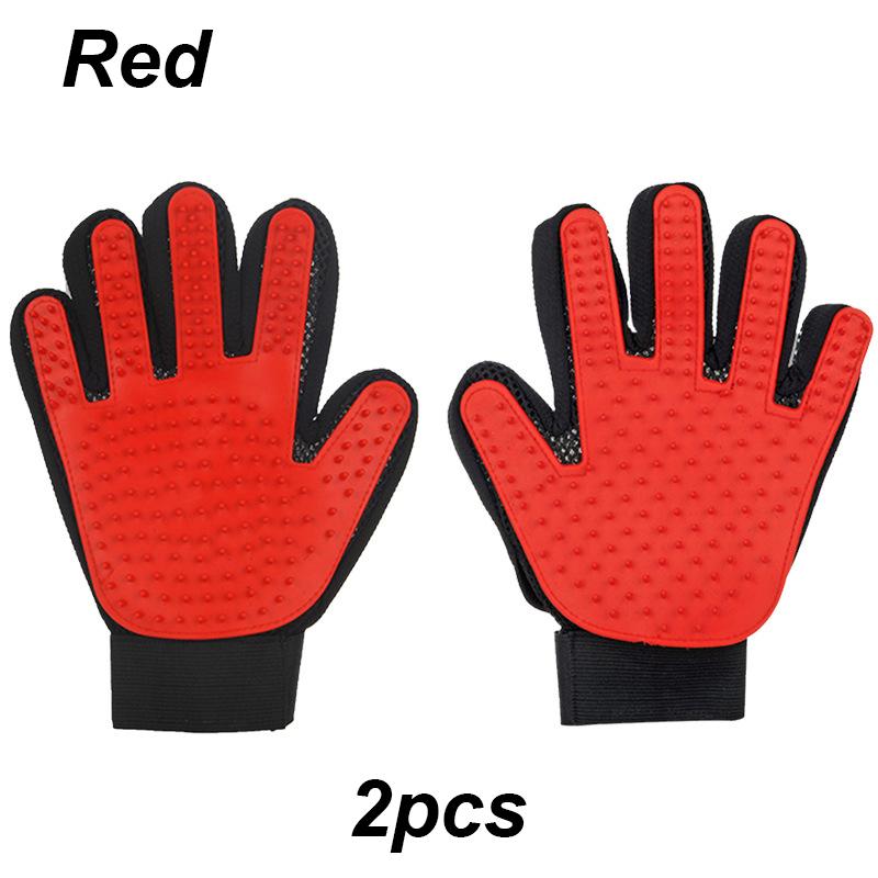 Pet Glove Cat Grooming Hair Deshedding Brush s Dog Comb for s Bath Cleaning Glove De-Shedding De-Matting Pet grooming products