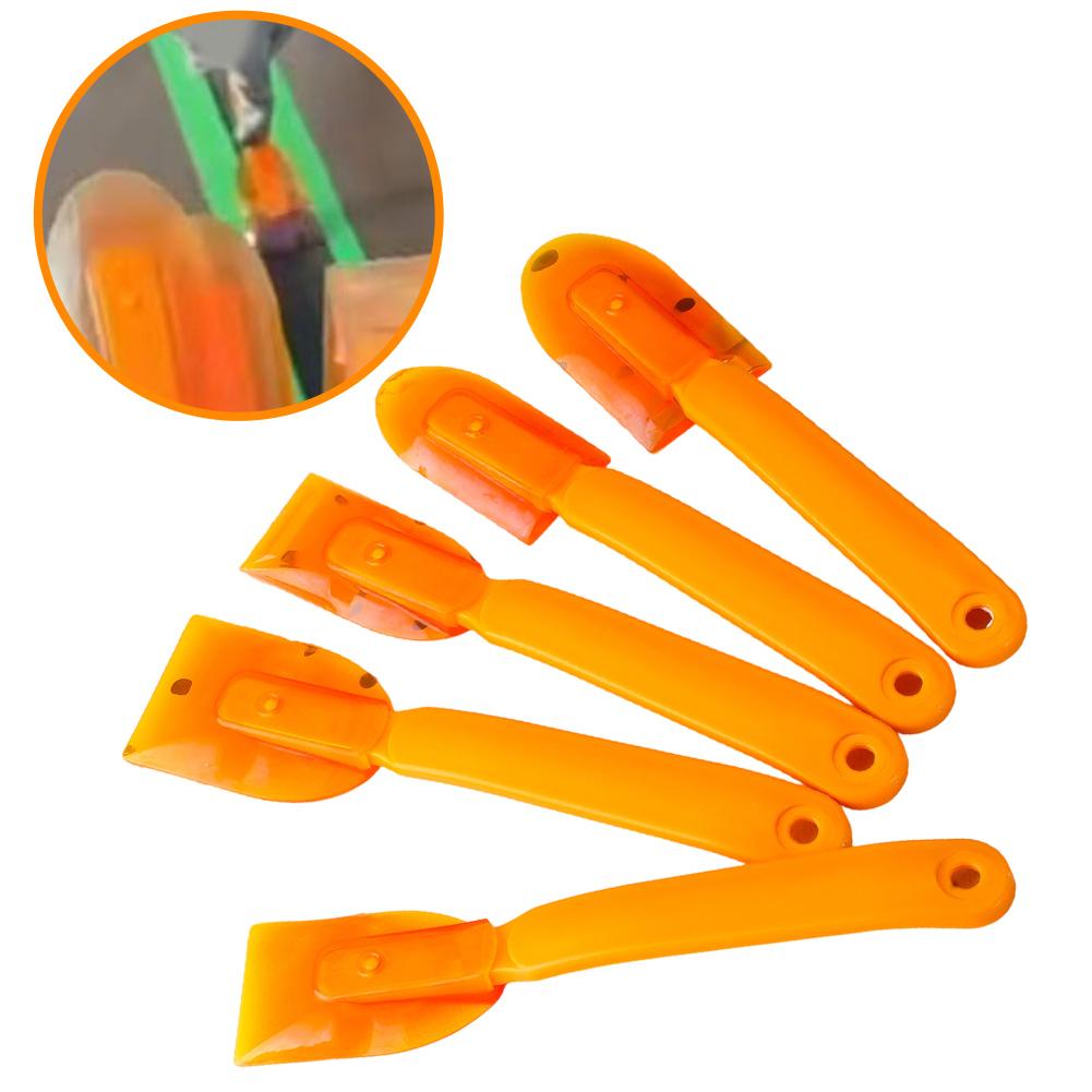 For Home Renovation Caulk Tool Angled Caulk Spreading Tool Construction Tools 5 Pack Tool Set Angled Spreader Comfortable Grip