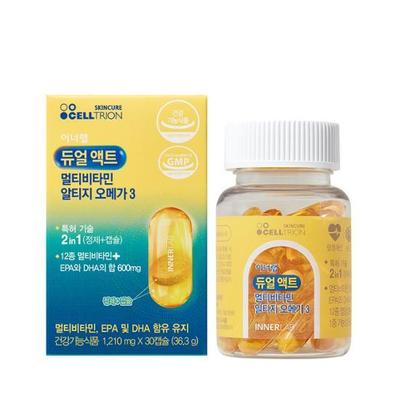 Innerlab Dual Act Multivitamínico Altige Ômega 3 30 cápsulas (Fornecimento para 1 mês)