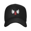 Sons of Baal  Red and White Baseball Cap Hip Hop Luxury Unisex Cap Fishing Hat Black Golf Wear Unisex Womens