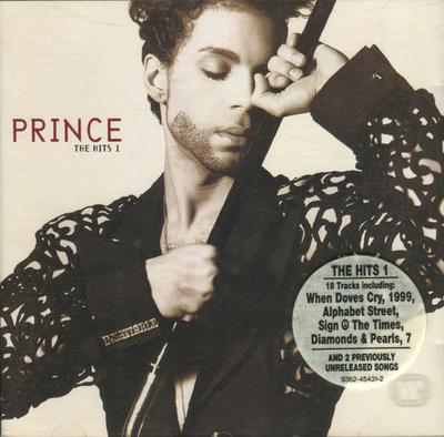 CD PRINCE  Prince  The Hits 1 9454312 Paisley Park 1993 Europe Soundtracks  Musicals Used