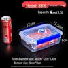 ZISIZ Plastic Food Storage Container