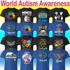 WORLD AUTISM AWARENESS DAY Kids T Shirt Printed Graphic Tee Top