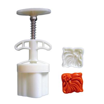 Ice Skin Pastries Mold Hand Pressed Mooncakes Mold Festival Bean Pastes Cake Molds Dessert ABS Moulds for Cooking Lover