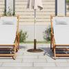 Vidaxl Podstawa Pod Parasol, Brązowa, 44X44X31 Cm, Żeliwo