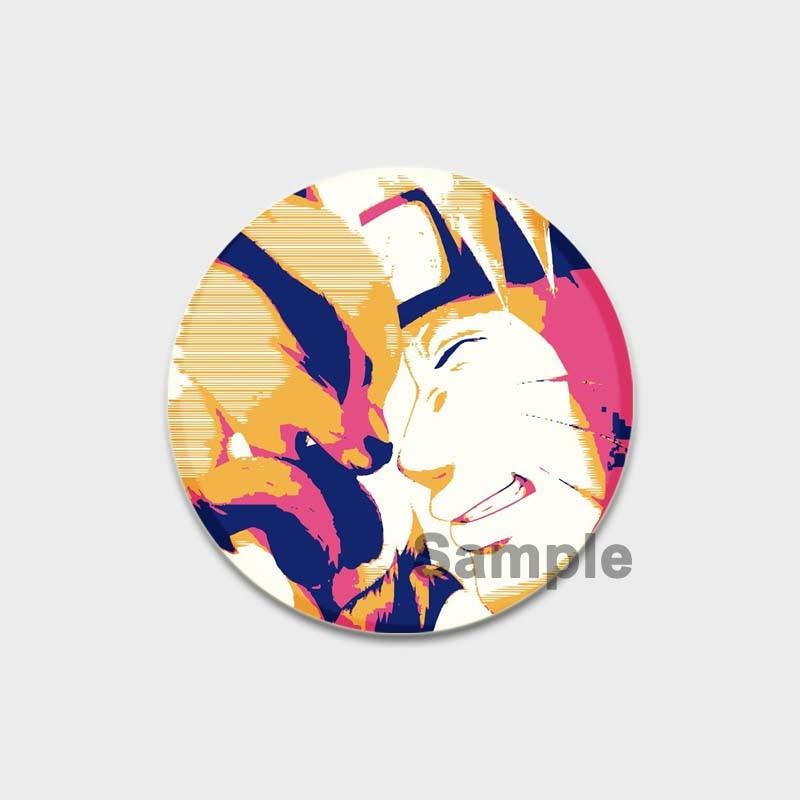 58MM 58mm Anime Figur Pins Cosplay Tegneserie Blikkmerker Manga Perifer mote Smykker Tilbehør Vifter Gaver Klesveske Dekor