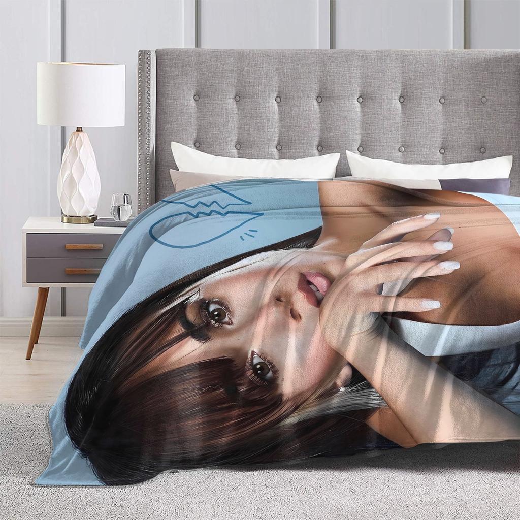 Singer Aitanaed Album Ocana Blanket  Travel Office Flannel Bedding Throws For Home Decor Warm Soft Customized Quality Bedspread