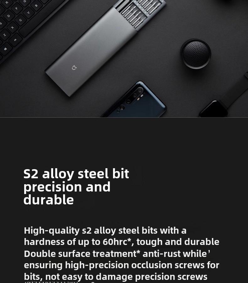 Zestaw śrubokrętów precyzyjnych Mijia - wielofunkcyjny zestaw narzędzi naprawczych