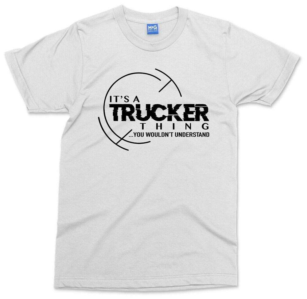 Its A Trucker Thing TShirt Funny Dad Trucking Gift Cool Tee For Truck Drivers