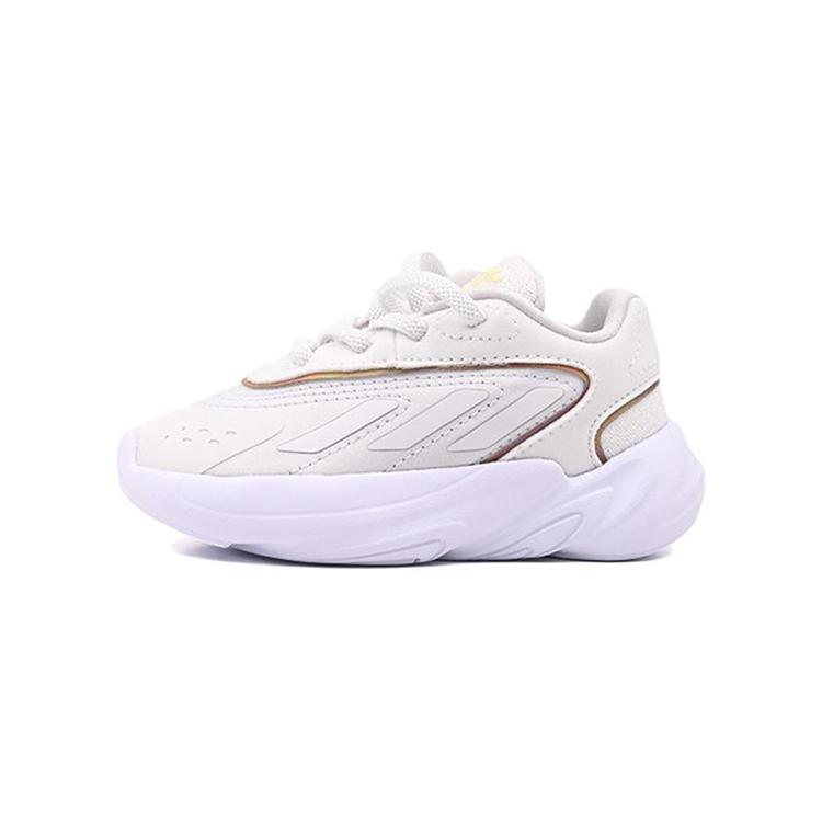 

Adidas Originals Ozelia Low top Athletic Shoes Pink White Infant And Toddler HQ1602 24