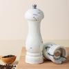 2pcs 6 Inch Marbled Salt Pepper Grinder Manual Spices Bottle Salt Pepper Mill  Steak