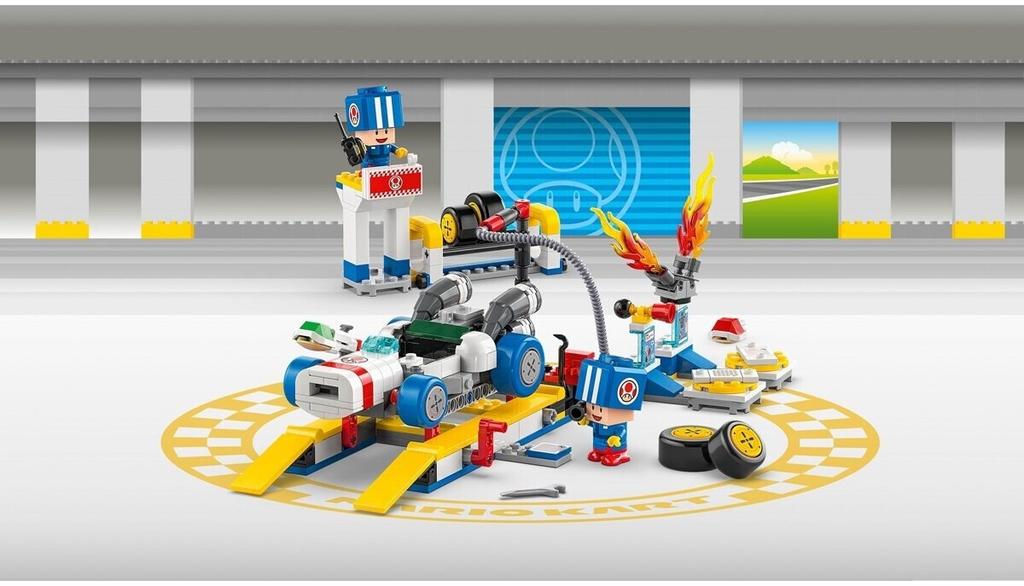 LEGO конструктор Super Mario – Mario Kart – Мастерская Тоада (72035)