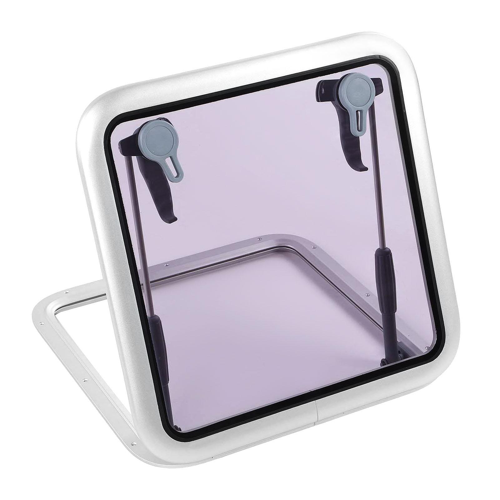 

Окно для автодома с закругленными углами, квадратное, водонепроницаемое, с защитой от УФ-лучей, выдвижное, со стойками из нержавеющей стали для лодки