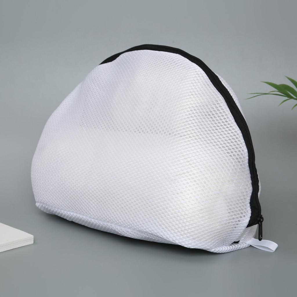 Shoe Washing Bag Mesh Fiber Laundry Bag For Shoe Underwear Wash Bags With Zips For Washing Machines Travel Clothes Storage