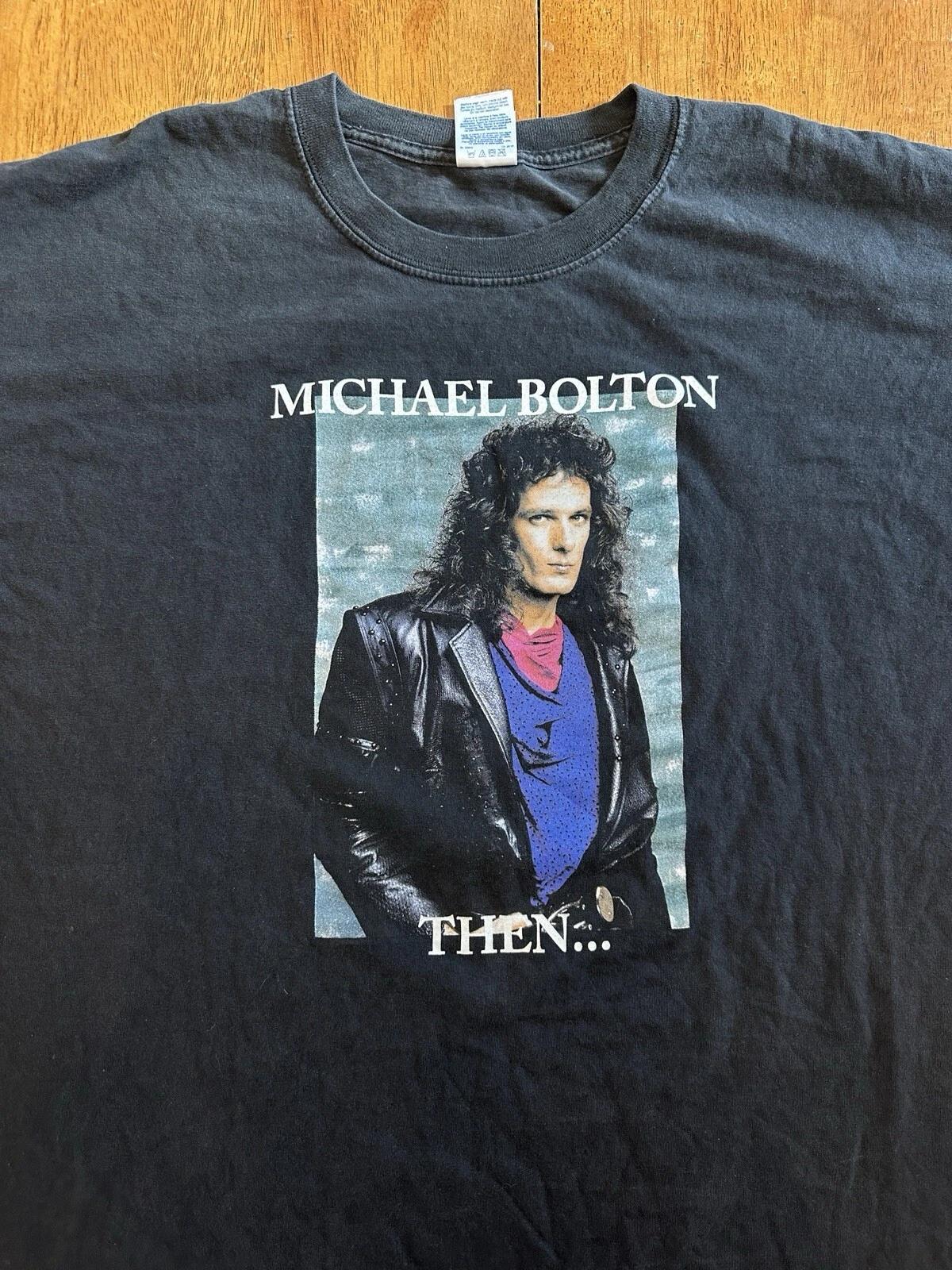 Vintage Michael Bolton I Can’t Believe I’m 50 Tour T Shirt XL Y2K Then And Now M